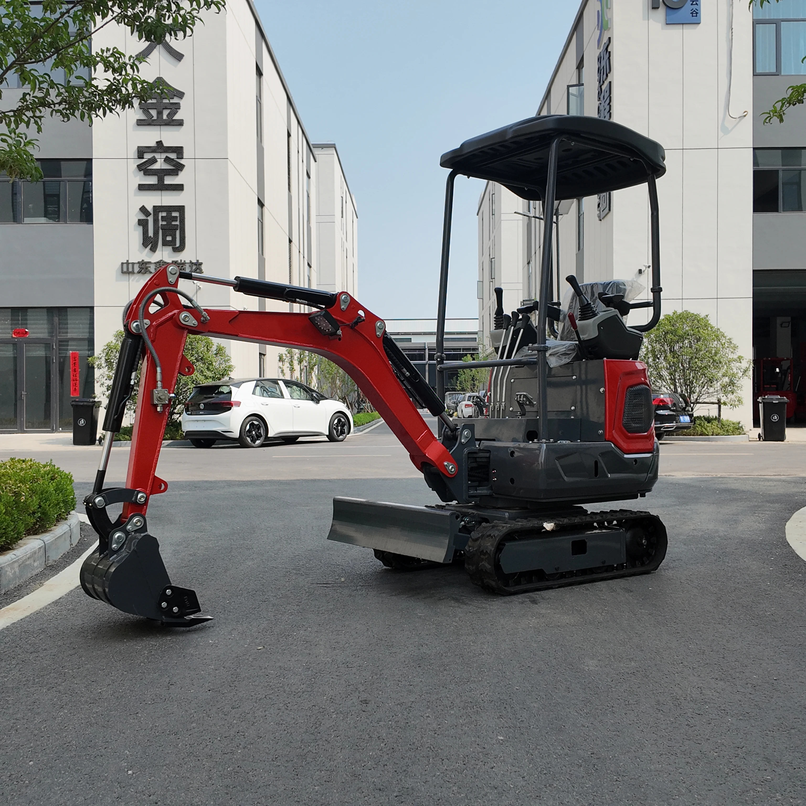 1.5 Ton 1.6 Ton Mini Excavator Customize Factory Price Mini Digger  Free shipping Kubota Engine  Excavator Crawler Excavator