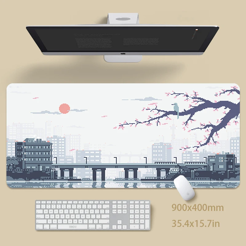 

Large Mouse Mat Mousepads Gamer Keyboard Mat Desk Pad Table Mat Mosaic style Big Mousepad Pc HD Mouse Pad Desk Mat Mouse Mat