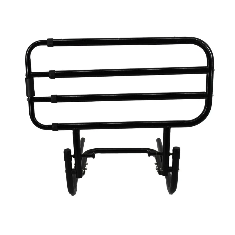 سرير أمان للتمريض، سرير رفيع، دعم سرير كبير، قضيب إمساك قابل للطي لكبار السن