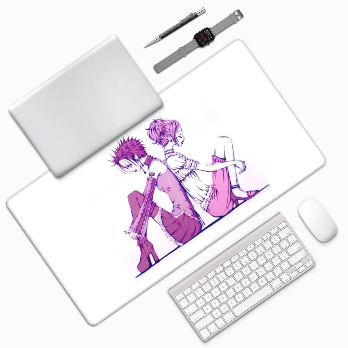 

Большой коврик для мыши Shoujo Manga Anime Nana, коврик для клавиатуры и мыши, коврик для геймеров, для ПК и ноутбуков, настольный коврик, офисные аксессуары, коврики для стола