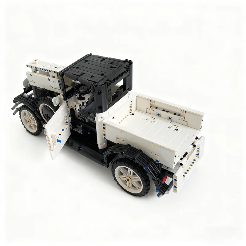 2022pcs MOC Technical Forded Model AA Pickup Classic Building Blocks Construction Christmas Gift DIY Education Toys Idea