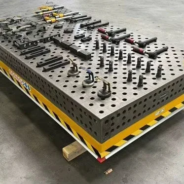 

D16 D28 factory produces nitriding treatment casting perforated welding fixture stage