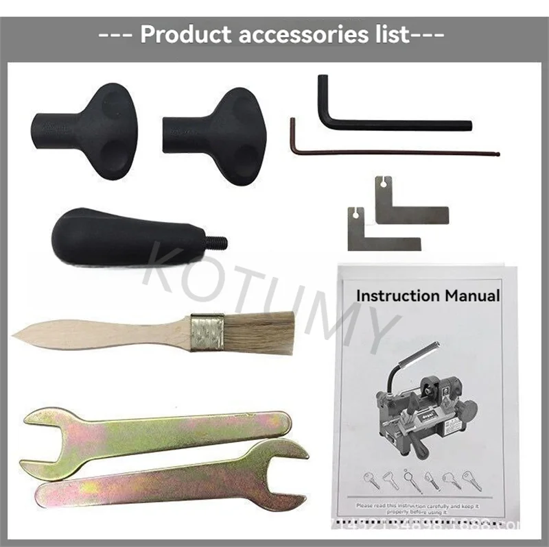 Durable Key Duplicating Machine High Precision Cutter For Lock Repair Stores Daily Key Making And Replacement Tasks