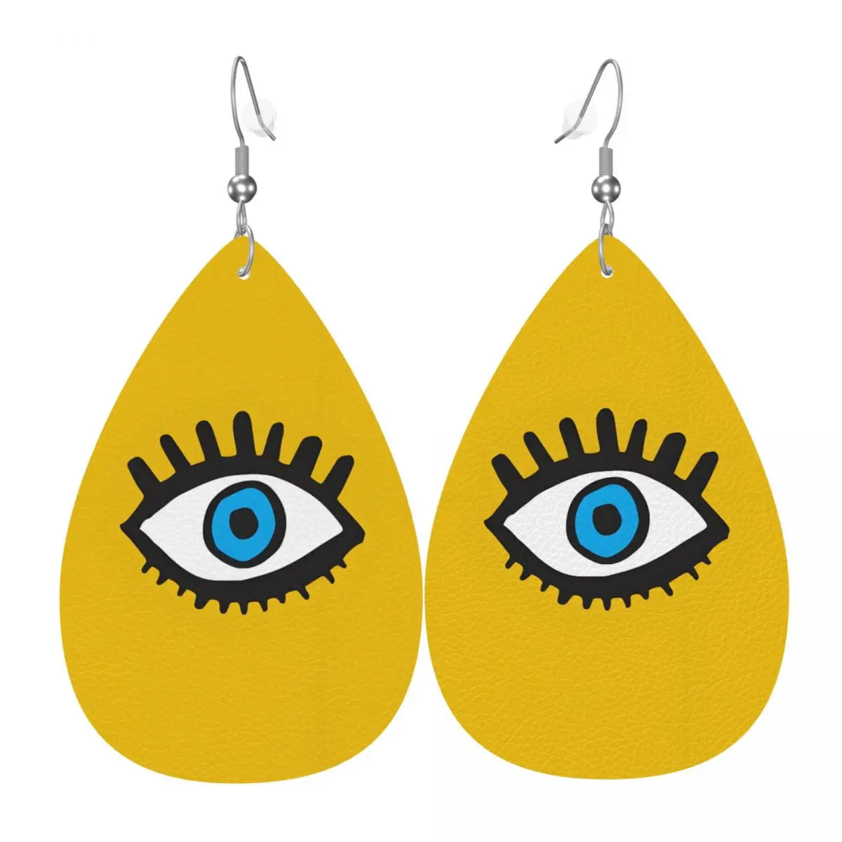 

Кожаные серьги-капли с узором C-Chiara на заказ, персонализированные для женщин, ювелирные аксессуары на День святого Валентина