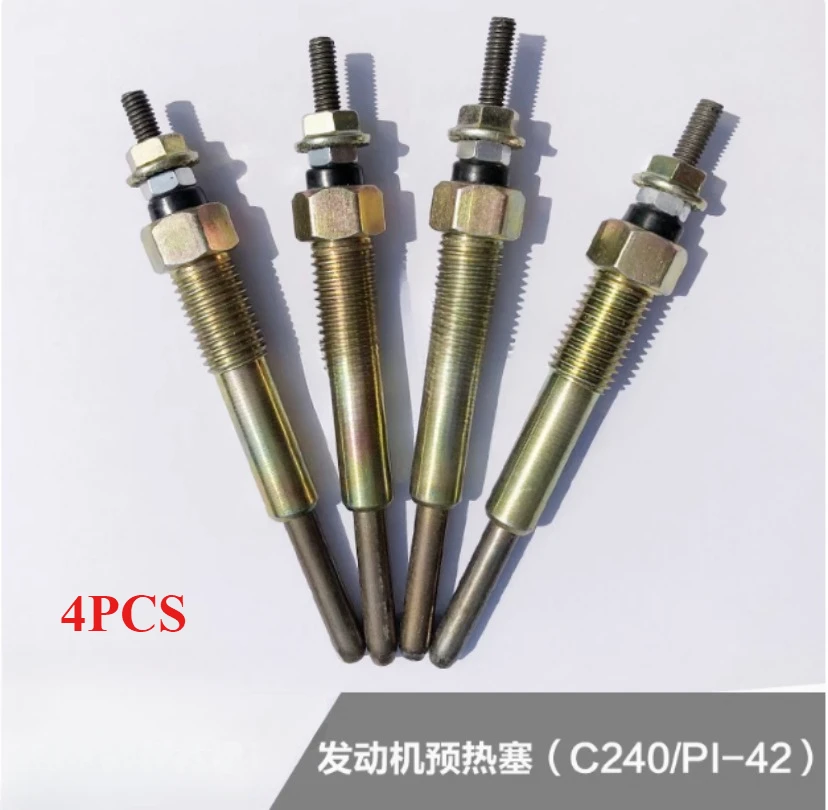 

4PCS Forklift Brand new glow plug for ISUZU C240 engine