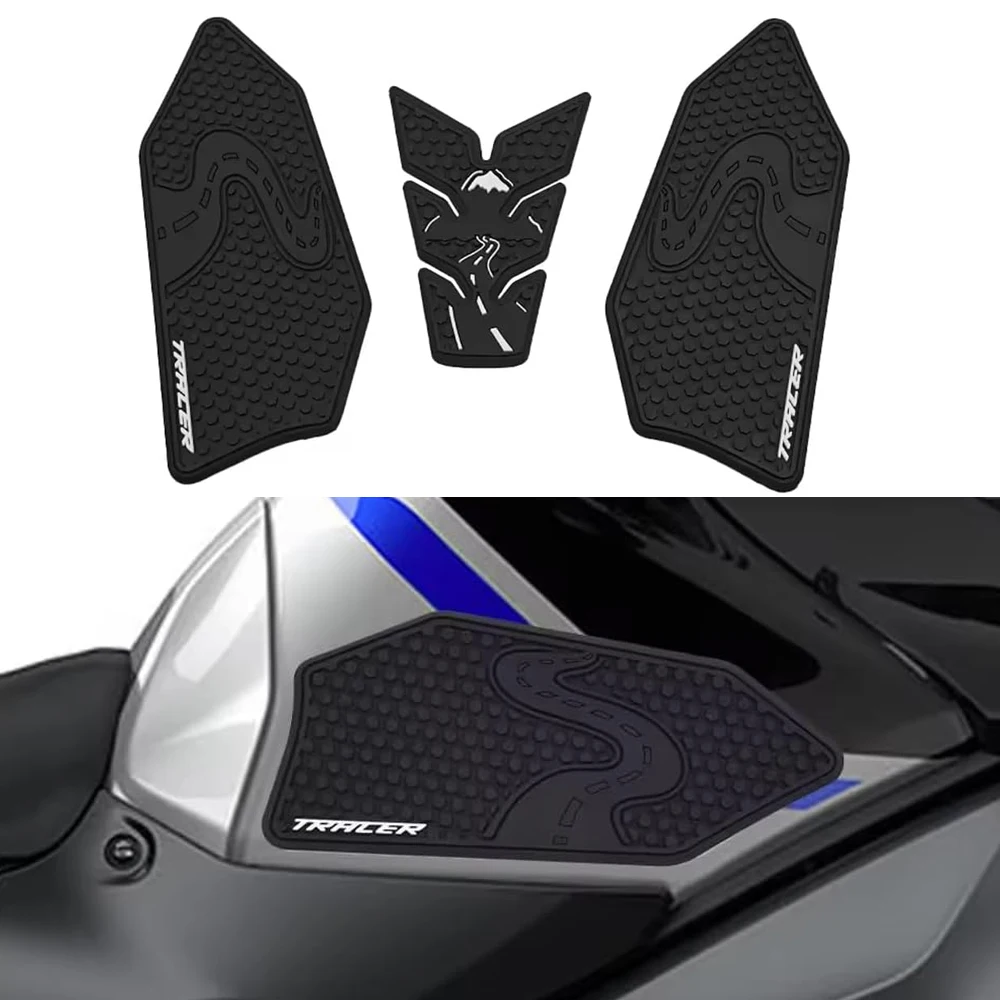 

For Yamaha Tracer 9 GT 2025 - 2026 Motorcycle Side Fuel Tank Pad Knee Grip Protector Sticker Decal Anti-Slip Tankpad
