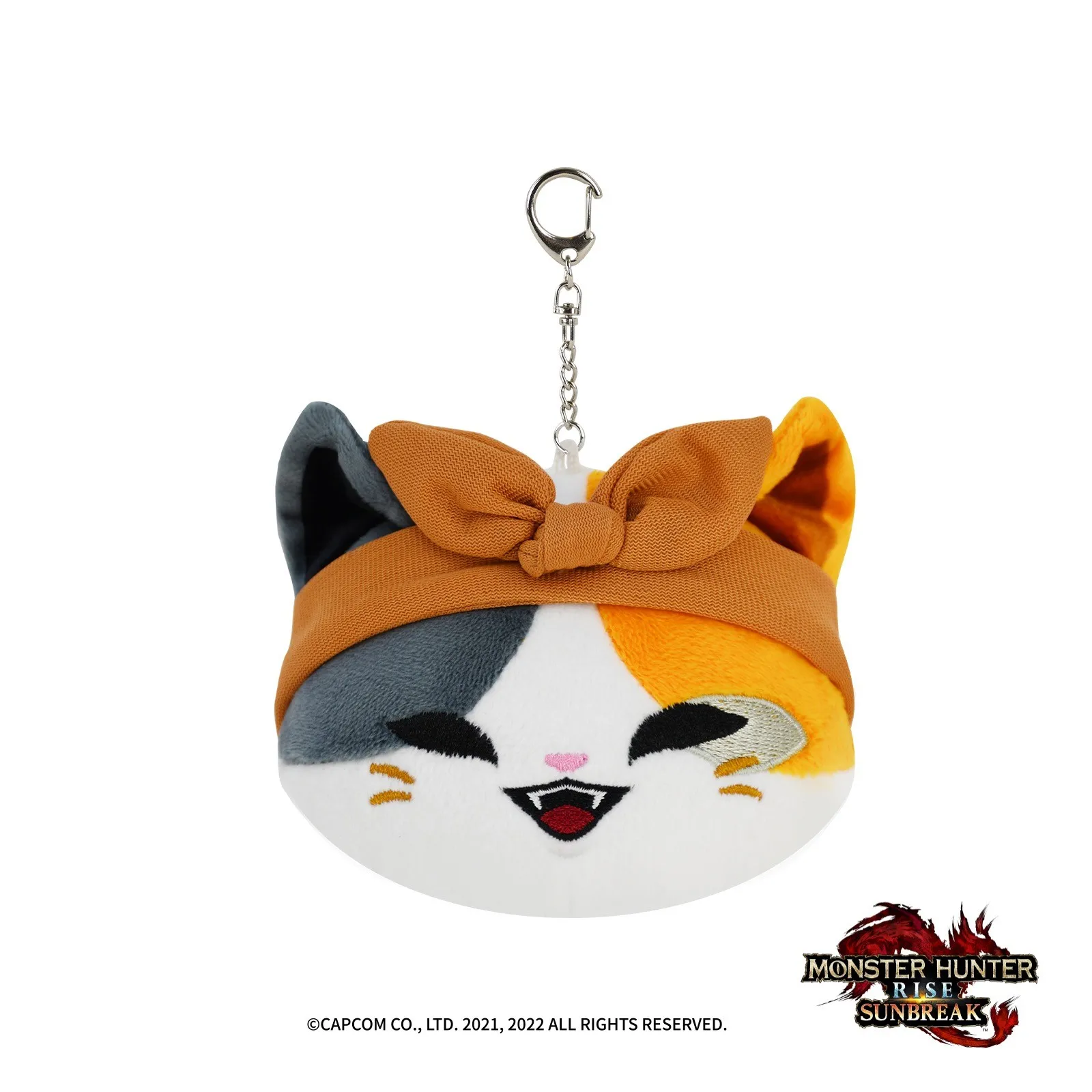 Game Hunter Rise Plush Doll Keychain Palamute Palico Soft Stuffed Keyring For Kid Girls Birthday Christmas Gifts