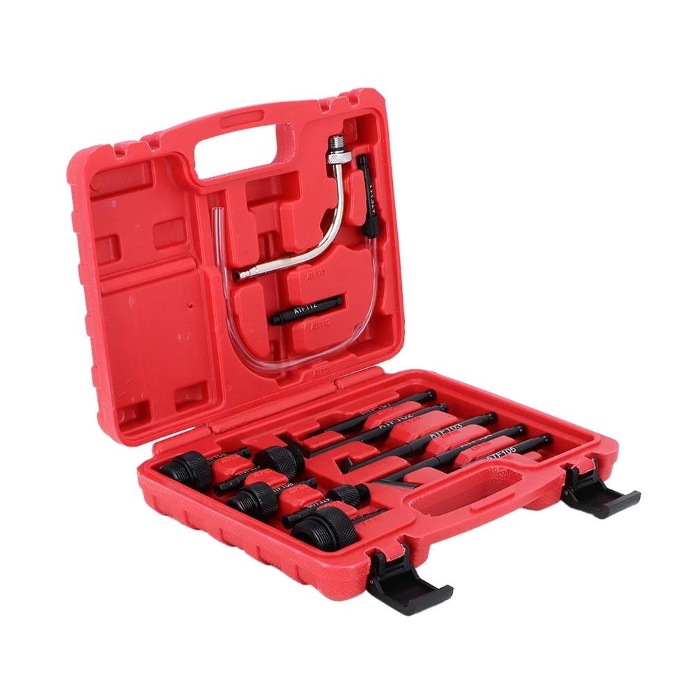 13Pcs/Set Oil Fill Adapter  Fluid Oil Refilling Refill Connector Tool Kit Oil Fill Adapter  Oil Adapter