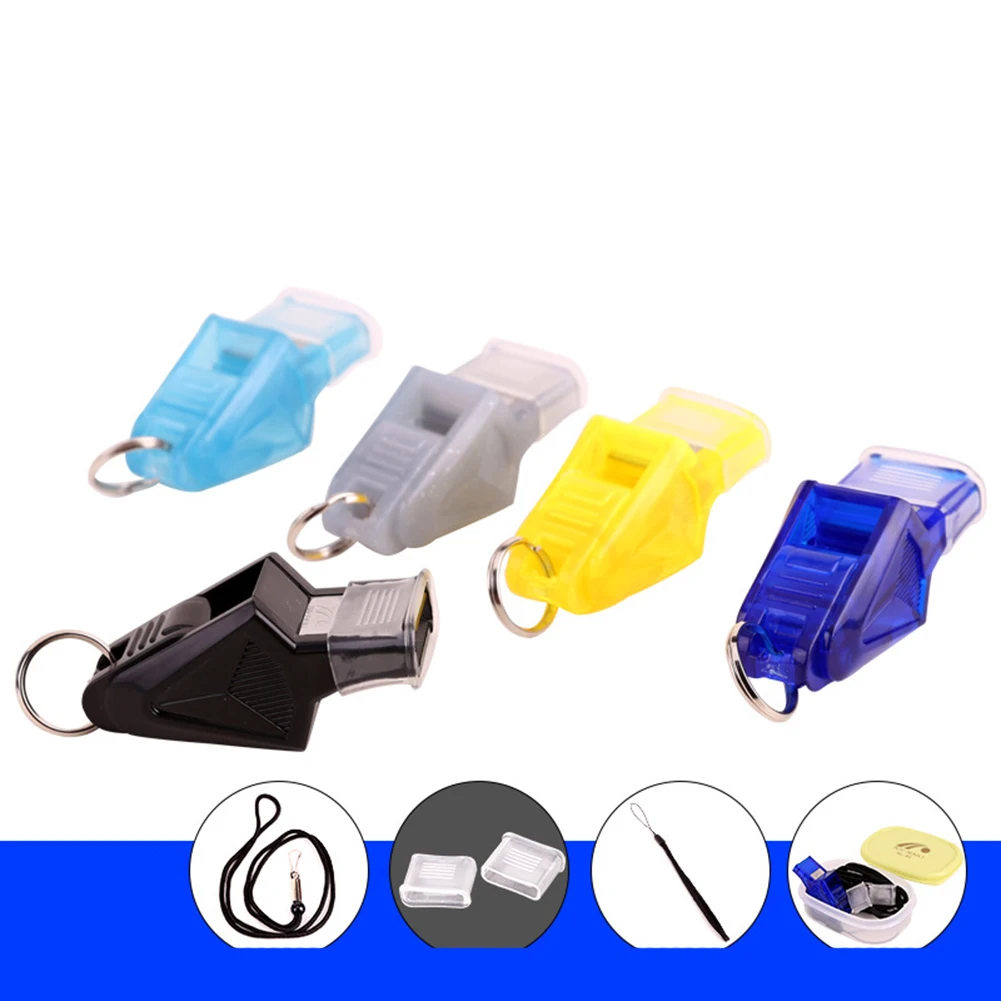 

1set Referee Whistle Football Basketball Volleyball Outdoor Sports Whistle Gift Box Outdoor Race Team Sports Soccer Accessories