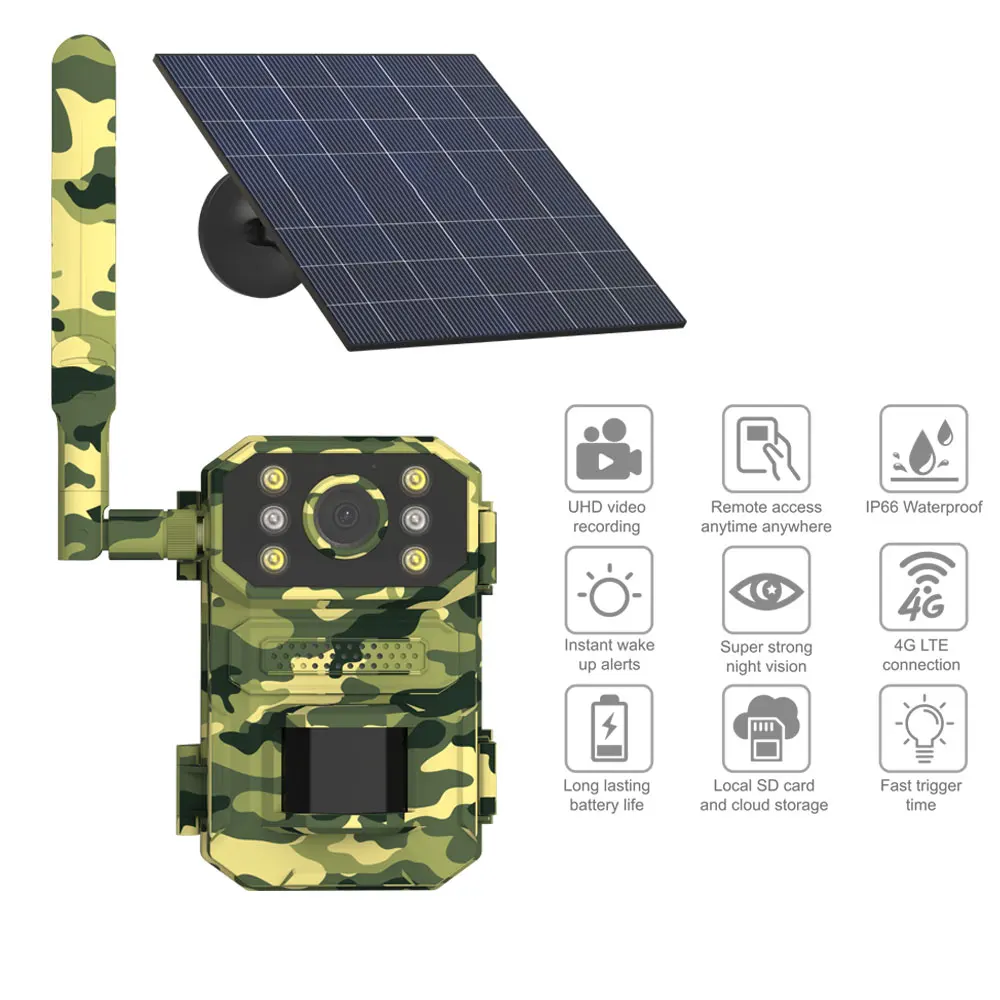 

Best Solar Panel Stealthcam Wild Game Innovation Link Micro Lte Covert Stealth Cam 4G Cellular Trail Camera