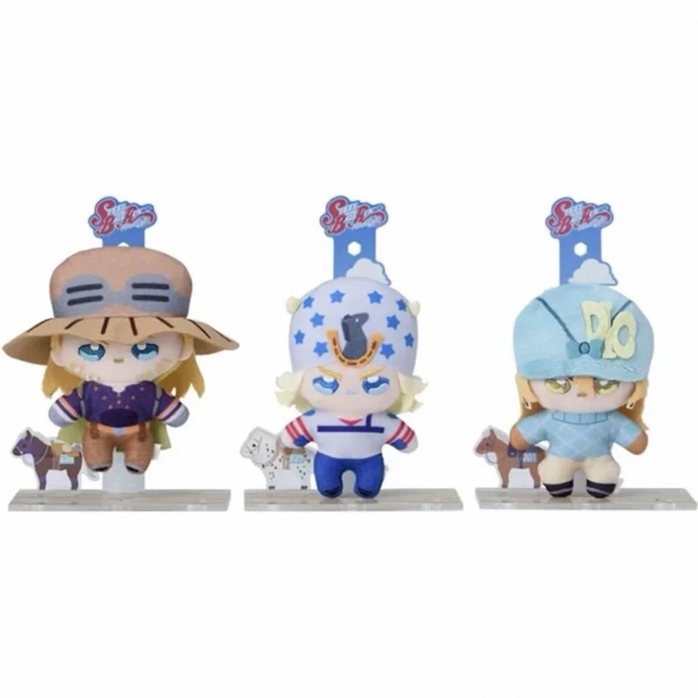 In Stock Original SEGA JoJo's Bizarre Adventure Plush Doll Kujo Jotaro Jonathan Joestar Anime Peripherals Doll Toy Children Gift