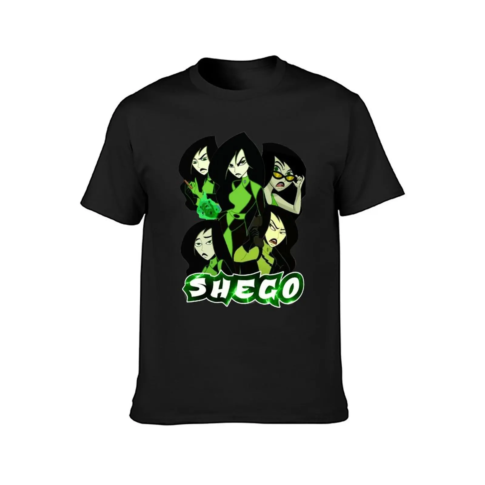 Shego T-Shirt hippie clothes korean fashion customizeds tops T-shirts for men cotton