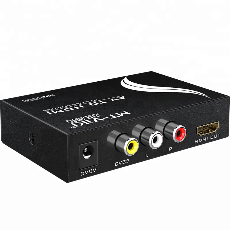 MT-VIKI Mini Scaler AV Signal To 1080p With HDCP Hd AV To HDMI Converter