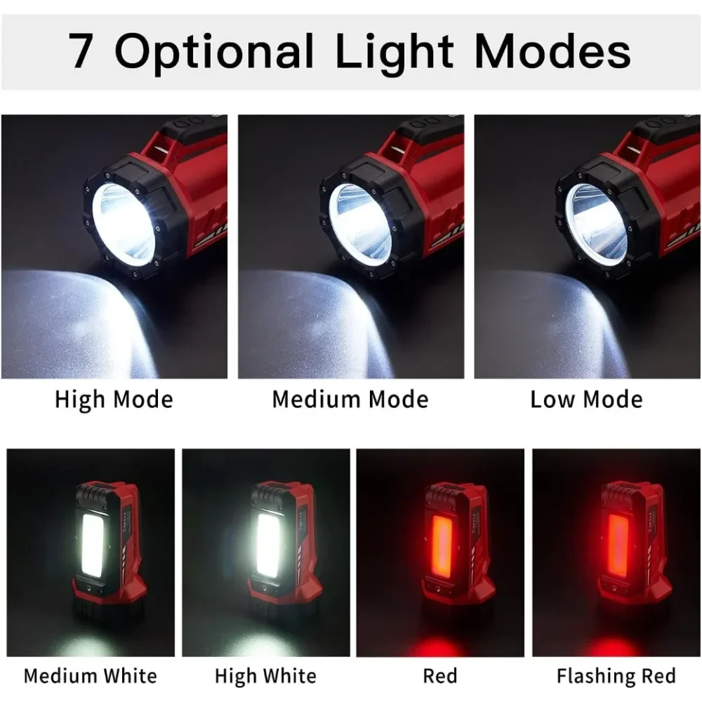 Klarus RS10 ไฟฉาย LED แบบชาร์จไฟได้ 800LM แสงกลางแจ้งที่มีประสิทธิภาพพร้อม PowerBank 8000mAh สําหรับตั้งแคมป์เดินป่าป้องกันตัวเอง