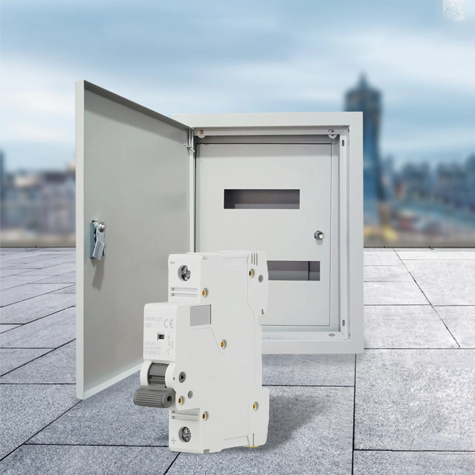 

Reliable Single Pole DC Circuit Breaker Air Switch with Flame Retardant Properties Suitable for Household Electrical Circuits