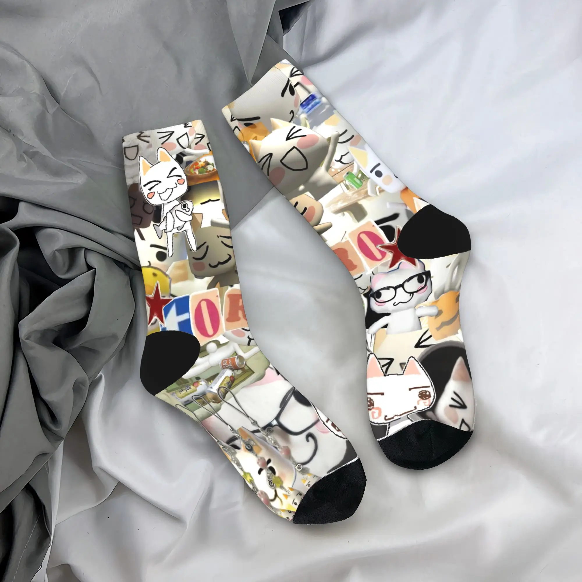 

Носки Inoue Toro, осенние чулки, модные мужские носки высокого качества, дизайнерские нескользящие носки для скейтборда