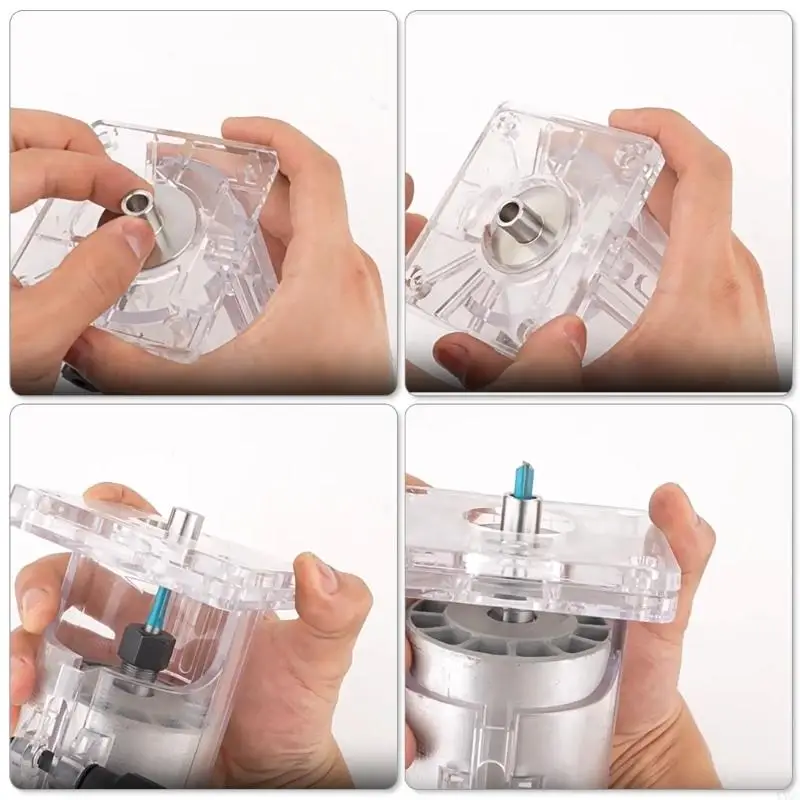 Router Edged Guide Tool Less Installation Corrosion Resistant Professional Use Y4QC