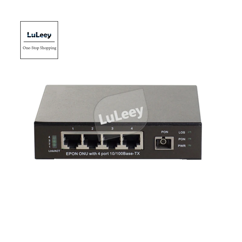 4 Port POE EPON Onu 1000M 100M Iron Shell Security Monitoring Good Uplink 1.25G ONT Modem Compatible With Huawei Zte EPON OLT