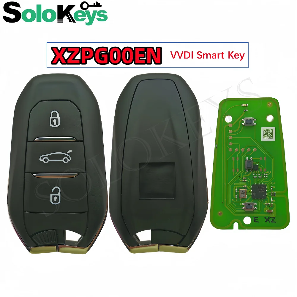 

SOLOKEYS XZPG00EN VVDI Xhorse специальный ключ печатная плата исключительно для Peugeot Citroe DS автомобильный умный дистанционный ключ 3 кнопки
