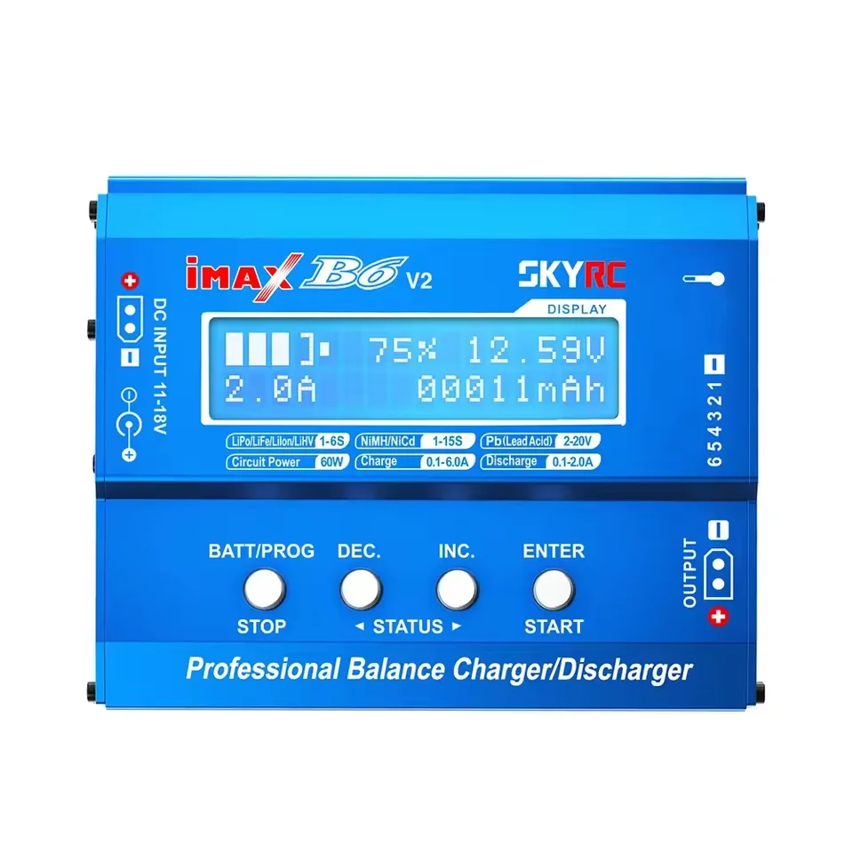 SKYRC IMAX B6 V2 Balanced Charger Lithium Battery 1-65 Model Aircraft Remote Control Ship Nickel Gas Charging