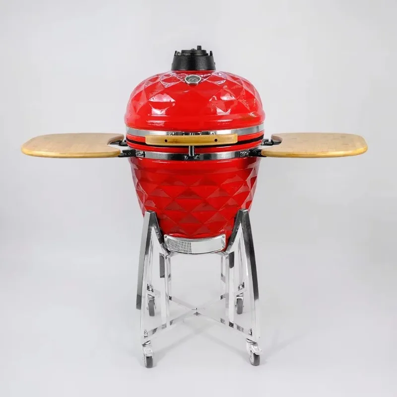 21 Inch Outdoor Versatile Ceramic Kamado/barbecue Bbq Grills