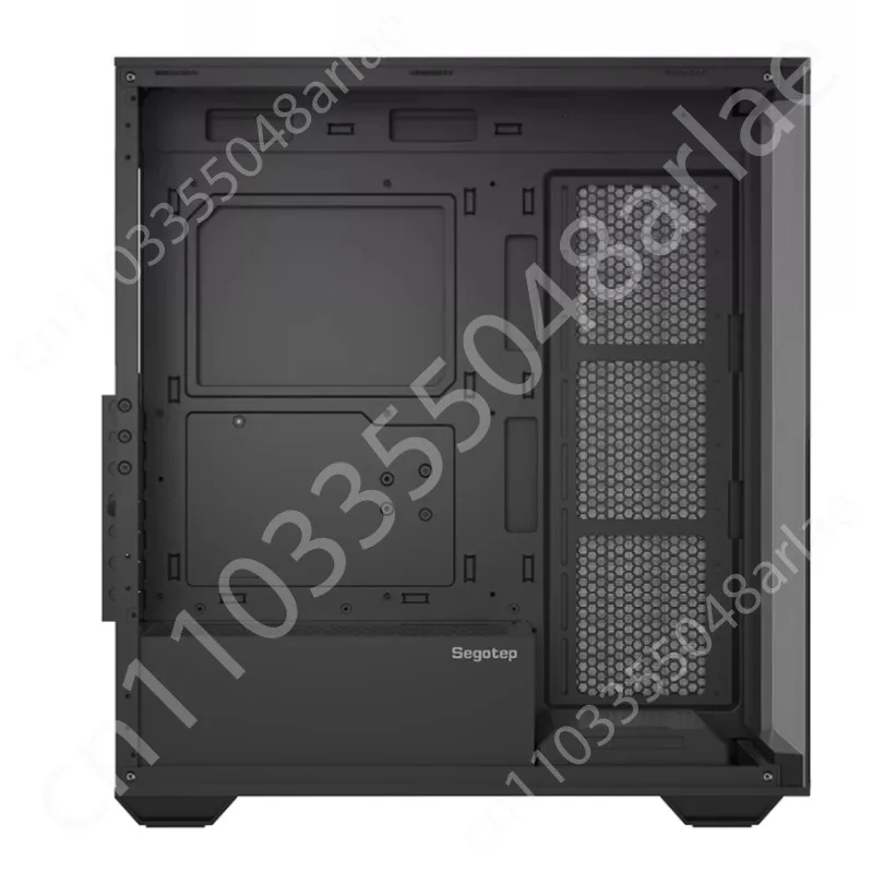 

ATX water-cooled mainframe case desktop computer game columnless side-through sea view room chassis