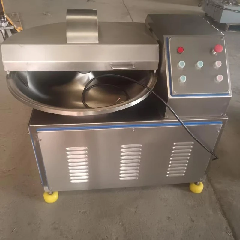 Bowl Cutter, Compact Stainless Steel Electric Machine for Meat Vegetable Sausage Ingredient Chopping, FL Wholesale