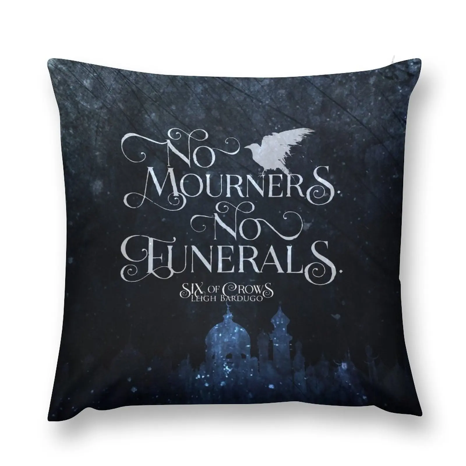 Six of Crows, No Mourners No Funerals, Kaz Brekker Throw Pillow Decorative Sofa Cushions Pillow Case Christmas