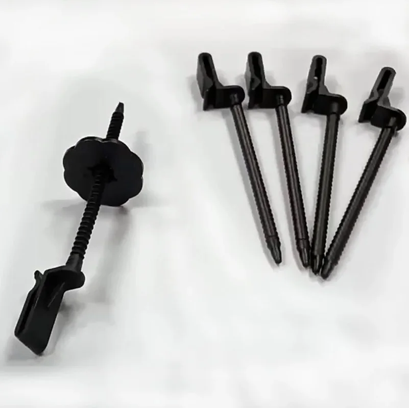 

10/20/30/50Nylon Critter Guard Clips，Rustproof Fastener Clips for Fixing Wire Mesh，Solar Panel Bird Guard Fastener Clips