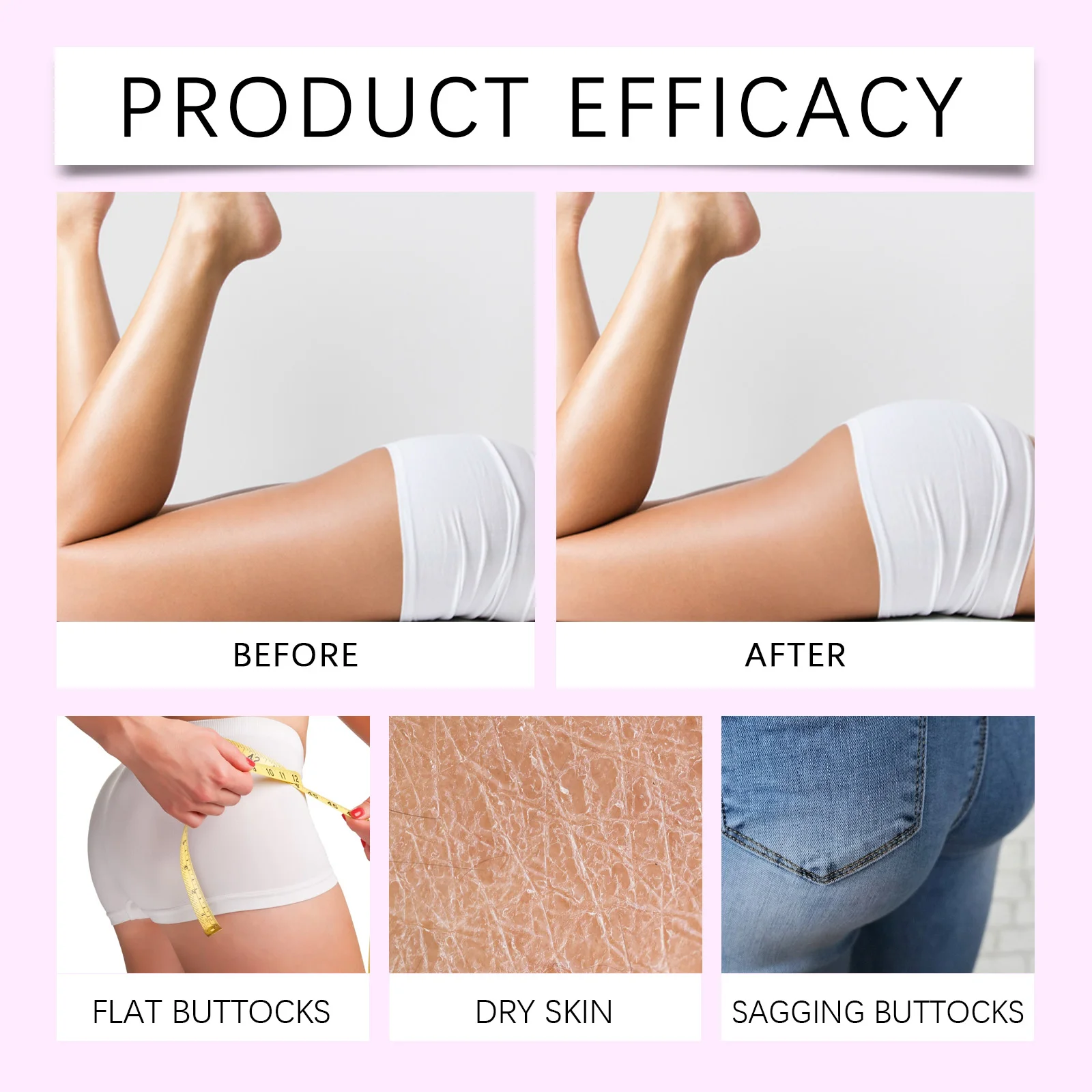 Buttock Enlargement Serum Butt Lift up Big Ass Firming Enhance Skin Elasticity Improve Hip Depression Body Shaping Massage Oil
