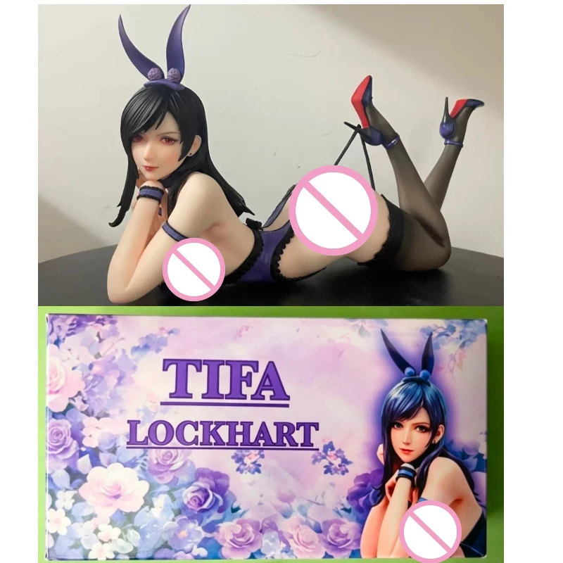 

In Stock Bunny Girl Tifa Prone Figure Exquisite GK Beautiful Girl Model Trendy Desktop Ornament Perfect Collectible Gifts