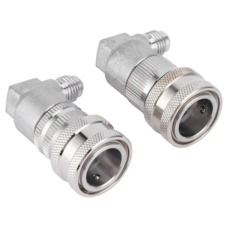 【A56X】Homebrew Beer Gas& Liquid Connector Ball Lock Quick Disconnect Set 1/4 Inch MFL Stainless Steel Keg Coupler Fittings