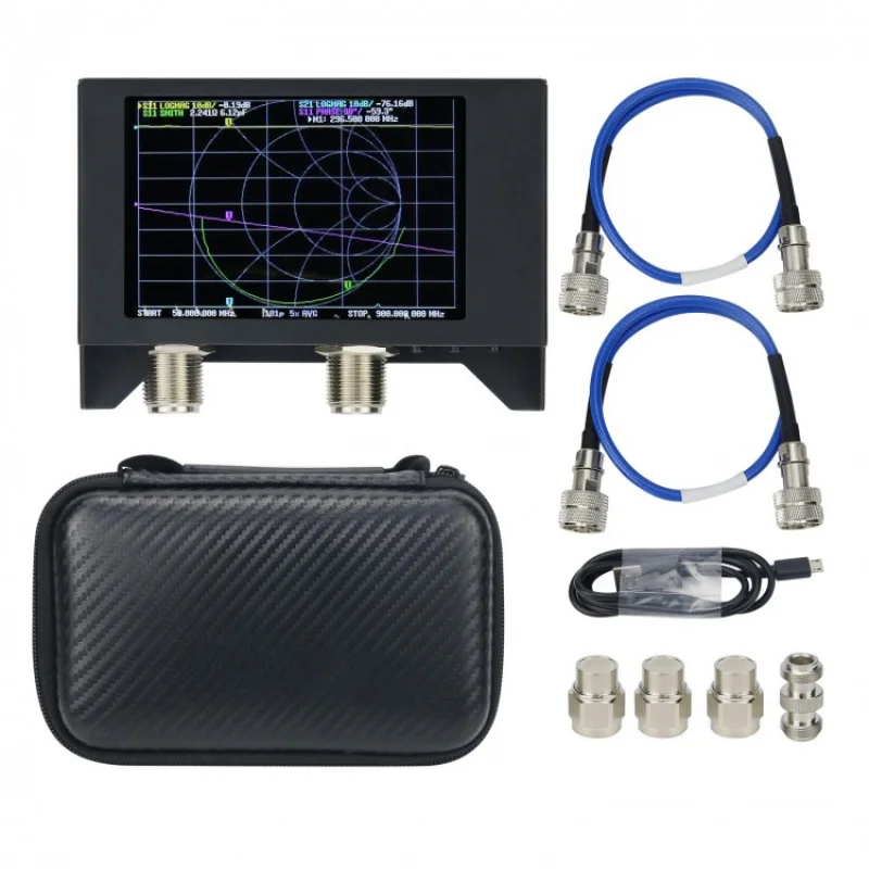 

50K-3GHz 4" Nanovna Vector Network Antenna Analyzer with Metal Shell