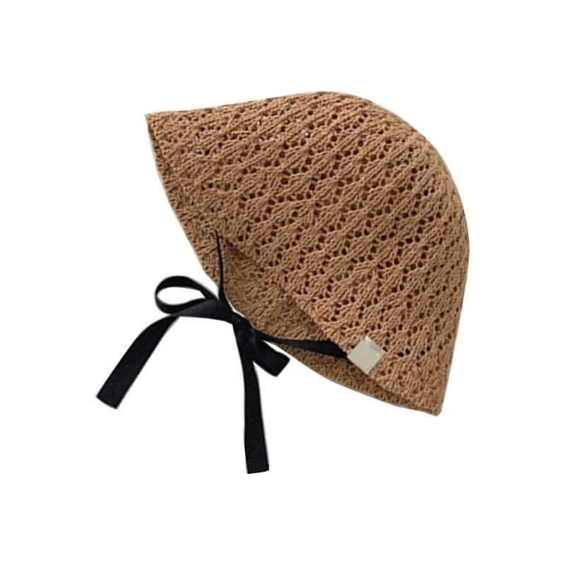 Y4QA Summer Baby Hat for Outdoor Child UV Protections Straw Caps Fashionable