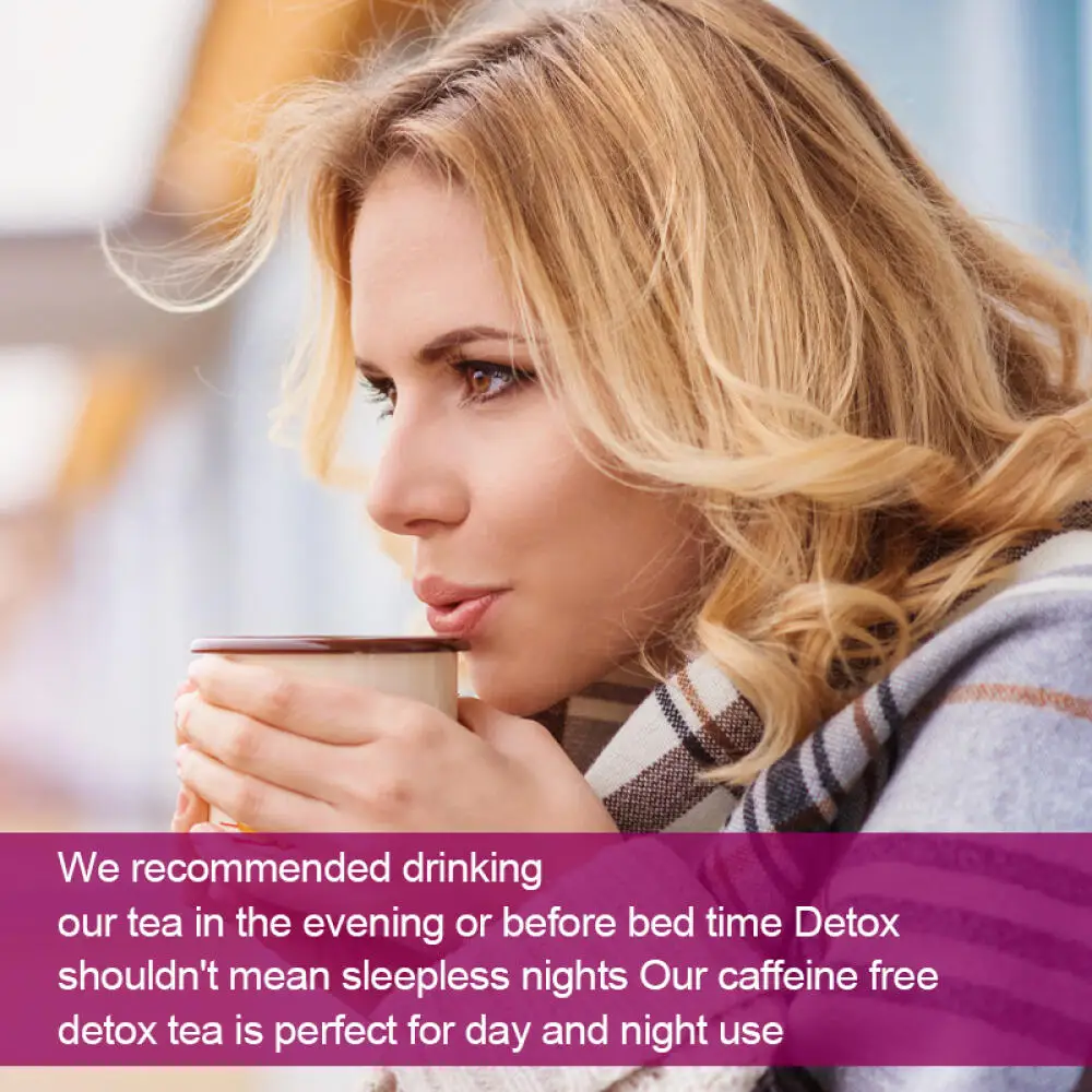 Liver Detox Herbal Tea for Digestion Support Refreshed Mind & Peaceful Sleep Natural Herbal Supplement Tea