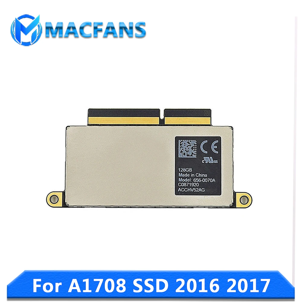 

Genuine A1708 SSD 128GB 256GB 512GB PCE-E for Macbook Pro Retina 13" A1708 SSD Solid State Drive 656-0042B 2016 Year MLL42LL