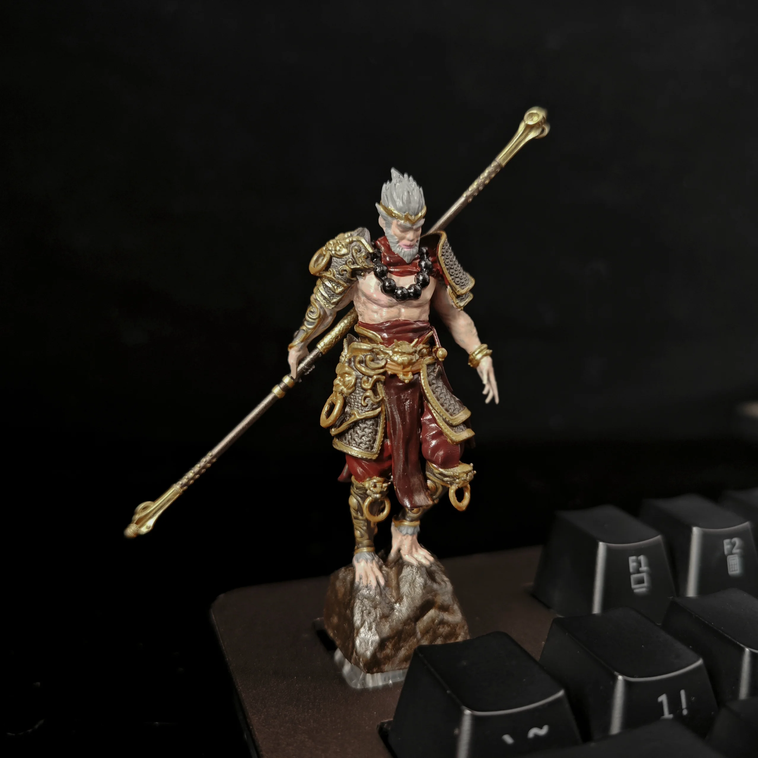 Wukong keycaps, game personalized creative 3d three-dimensional keycaps