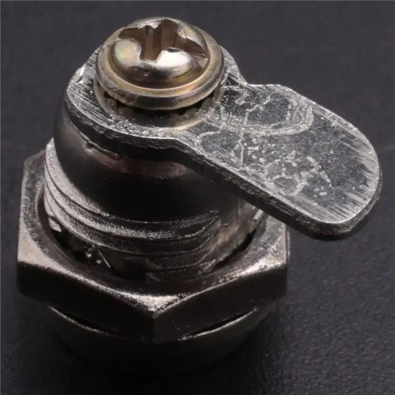 5X Cabinet Door Quarter Turn Security Tubular Cam Lock W Keys