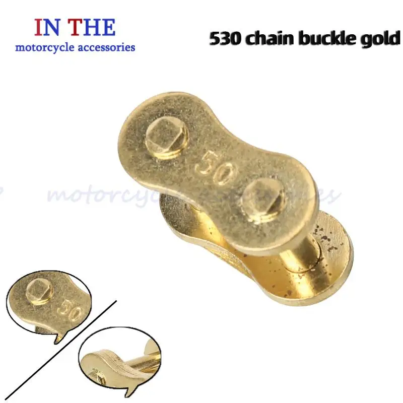 

Соединительная звеньевая часть для мотоциклетной цепи 530 с уплотнительным кольцом, замок для цепи, основное соединительное звено