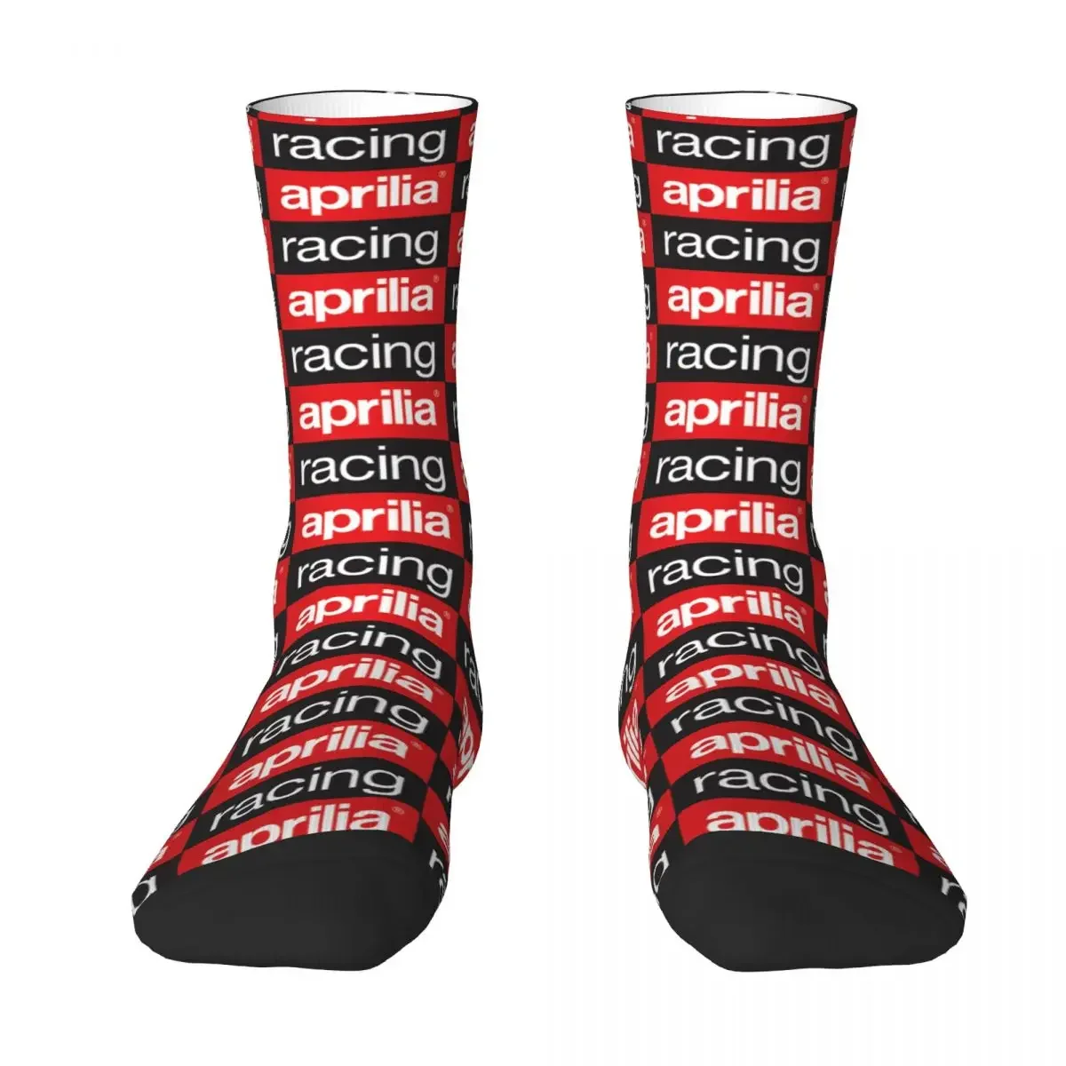 

Aprilia Racing Channel Socks Harajuku High Quality Stockings All Season Long Socks Accessories for Man's Woman's Gifts