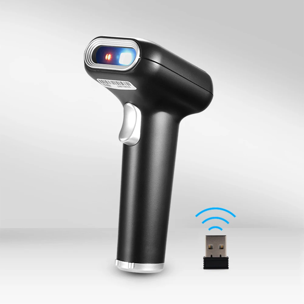 HS26  Handheld QR Code Scanner Android Barcode Scanning Gun 1D 2D USB Handheld Barcode Scanner