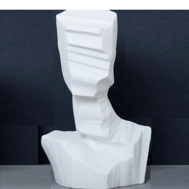 Geometric Section Character Resins Sculpture Crafts European Abstract Figures Statue Ornaments Desk Decoration Modern Home Decor