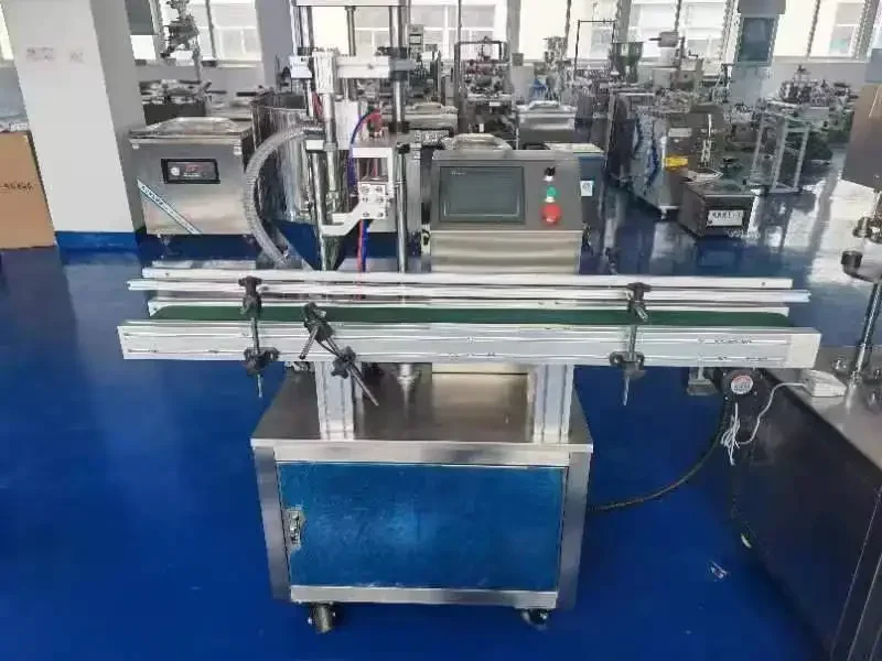 Automatic High Speed Rotor Pump Grease Filling Machine Industrial Servo Motor For Beverage Chemical Applications PLC Core