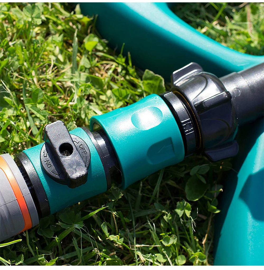 Garden Hose Shut Off Valve -Quick Connect In-Line Faucet Tap Fitting For Watering System Garden Gadget Irrigation Tool Connector