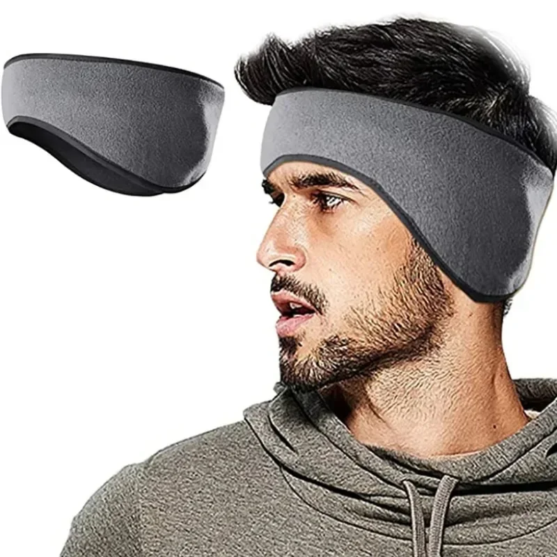 Orejeras de lana para invierno, calentador de orejas para clima frío, cubierta para ciclismo, esquí, Snowboard, correr al aire libre, diadema cálida para las orejas, banda para el cabello, 1 piezas