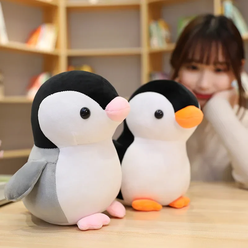 

New cute penguin doll plush toys soft girlfriend children Christmas gift sleeping pillow