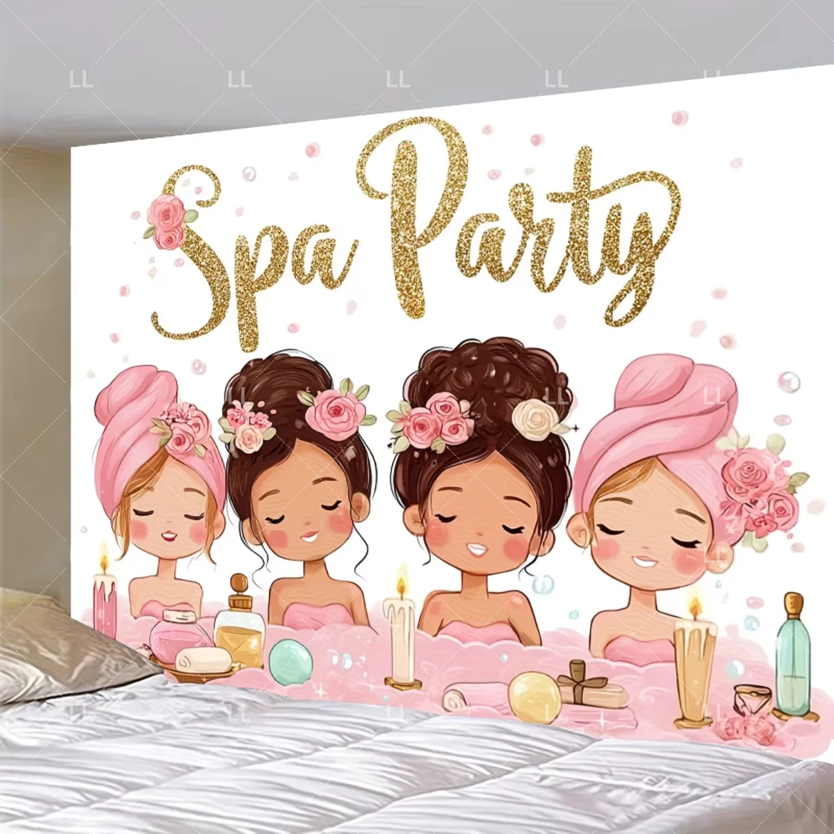 Pink Beauty Makeup Spa Backdro - Beauty Makeup Girl Photo recension och pris