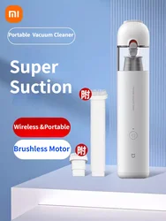 XIAOMI MIJIA Handheld Portable Vacuum Cleaner For Home Wireless Vacuum Cleaners For Car Cleaning Machine 13000PA Cyclone Suction