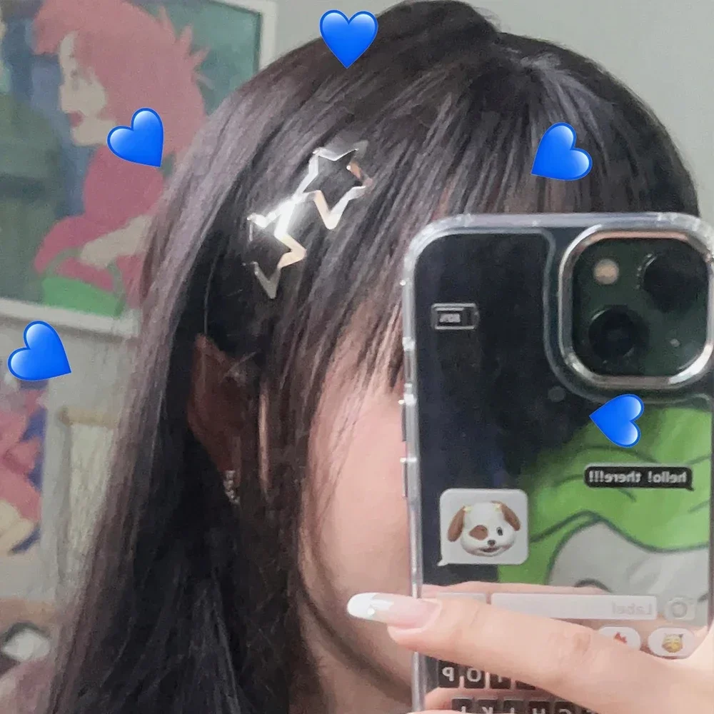 10/100 Stuks Zilveren Ster Haar Clips Voor Meisjes Filigraan Star Metal Snap Clip Haarspelden Haarspeldjes Haarsieraden Nikkelvrij 2024