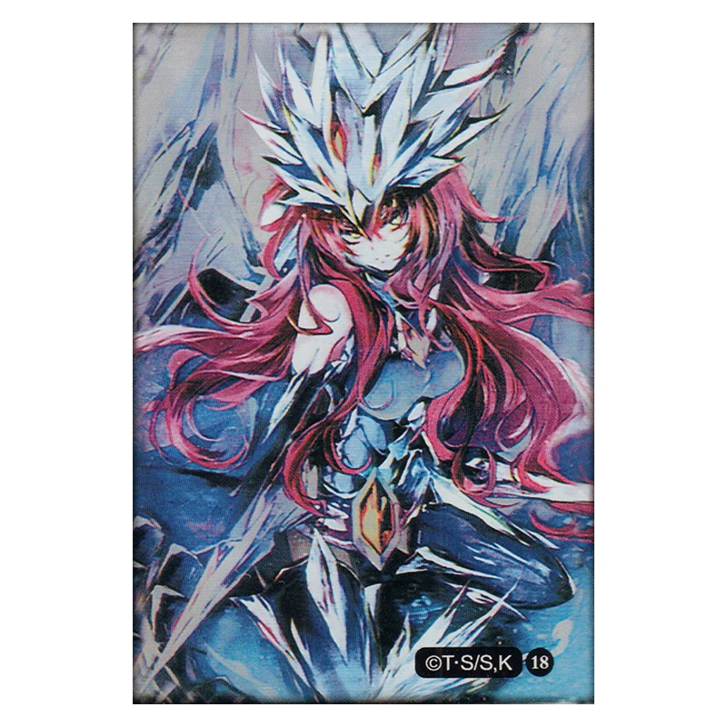 50PCS Yu-Gi-Oh! DIY oard game card protective case Card Of God Red-Eyes Black Dragon Anime game collection card holder gift